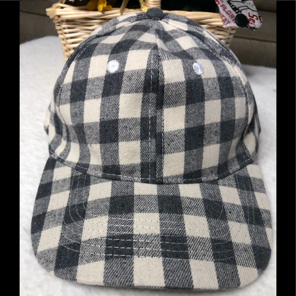Brand New-Buffalo Check Baseball Cap
